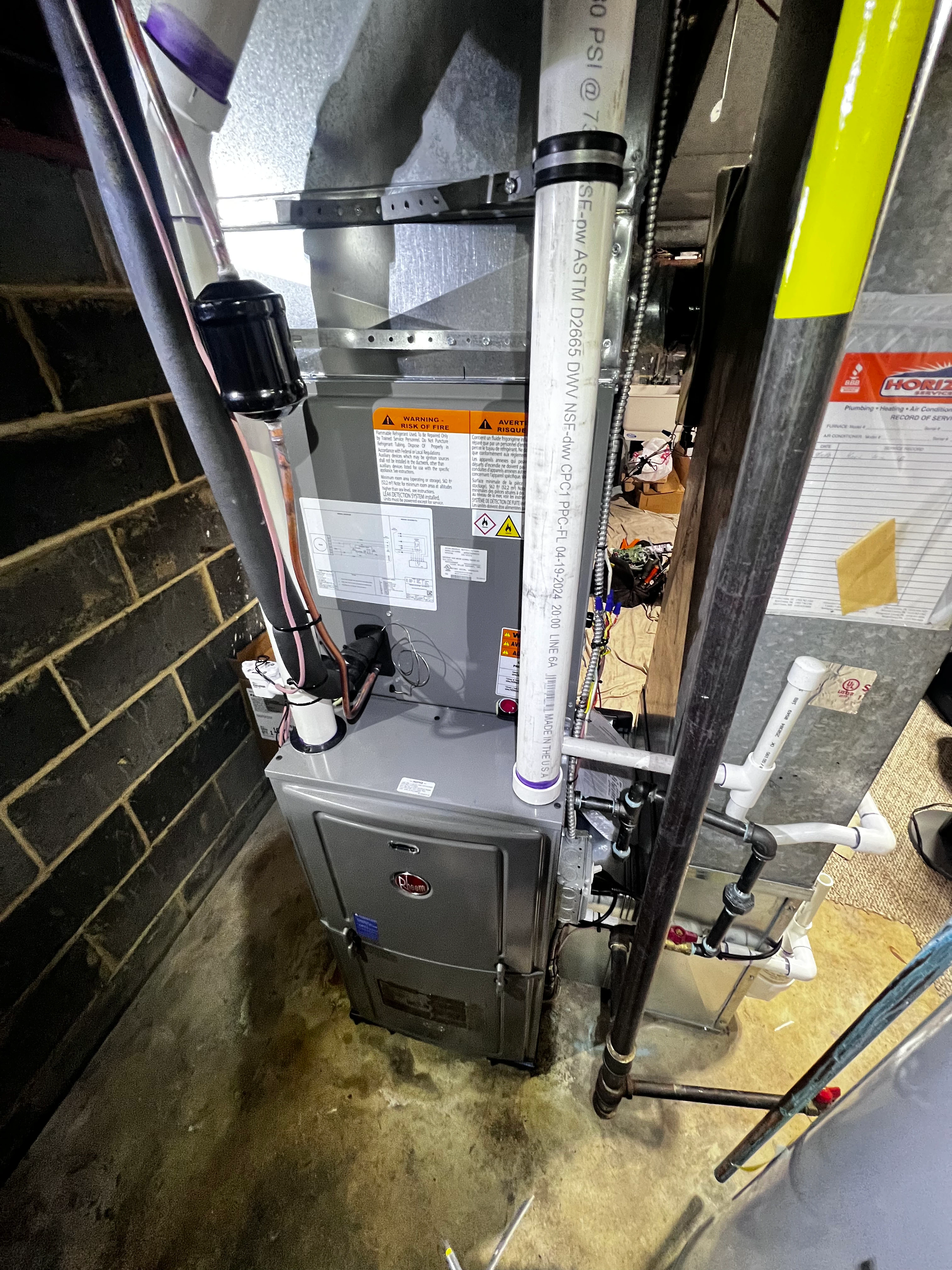 Emergency Furnace Replacement — after